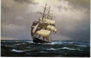 unknow artist Seascape, boats, ships and warships. 109 Germany oil painting artist